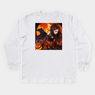 Halloween Kids Long Sleeve T-Shirt